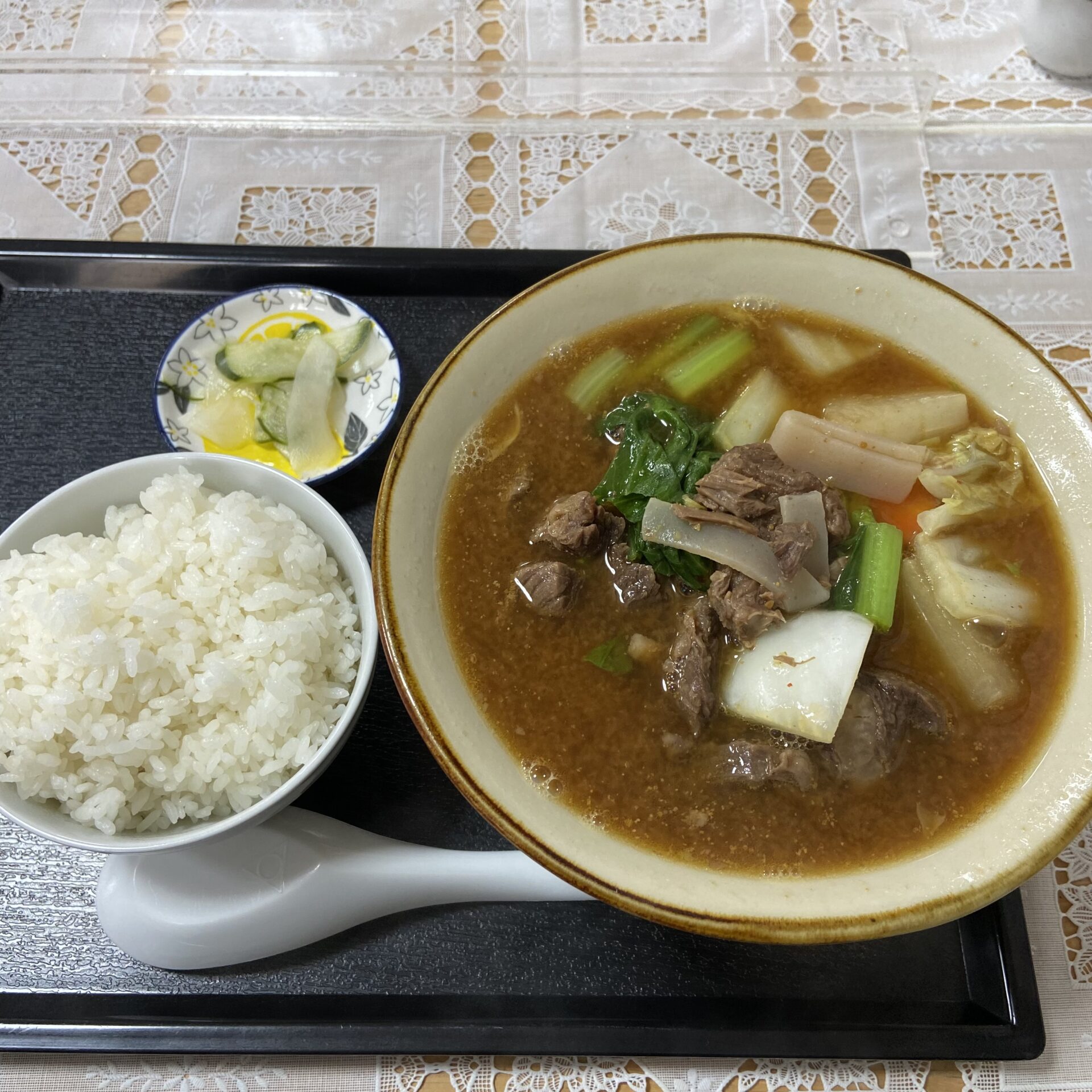 那覇市松山の食堂「花笠食堂」🌸